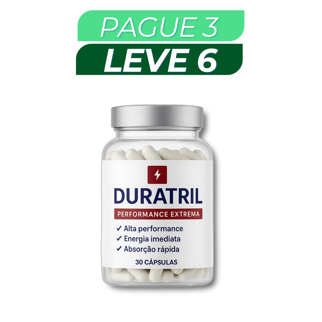 Duratril - Suplemento Natural - Promoção Exclusiva + Frete Grátis